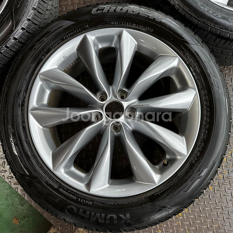 19인치 인피니티 QX50 순정휠타이어 1대분--3