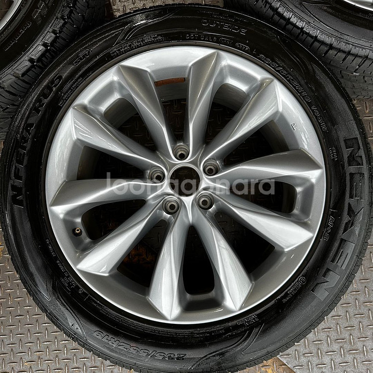 19인치 인피니티 QX50 순정휠타이어 1대분--4