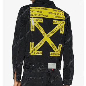 오프화이트 데님 자켓 S 훌륭 사랑봉봉