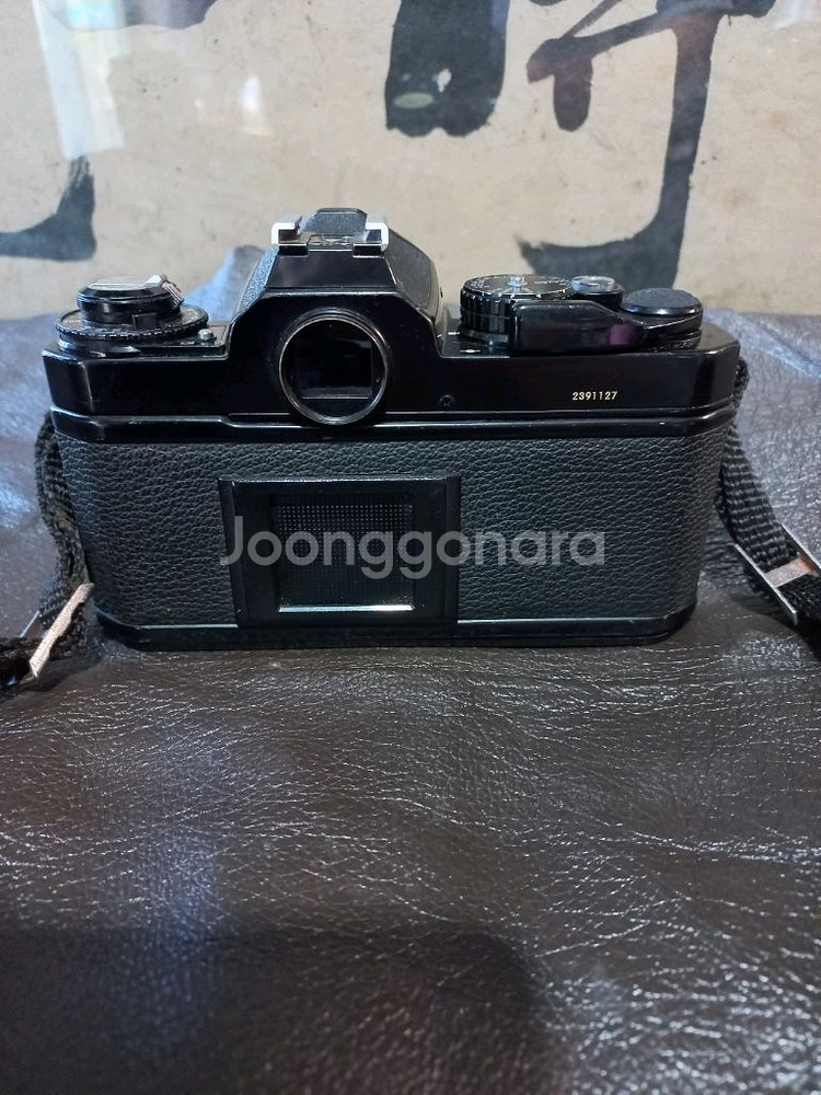 니콘 FE2 블랙 카메라 필카 니콘 50mm 렌즈 필름--3