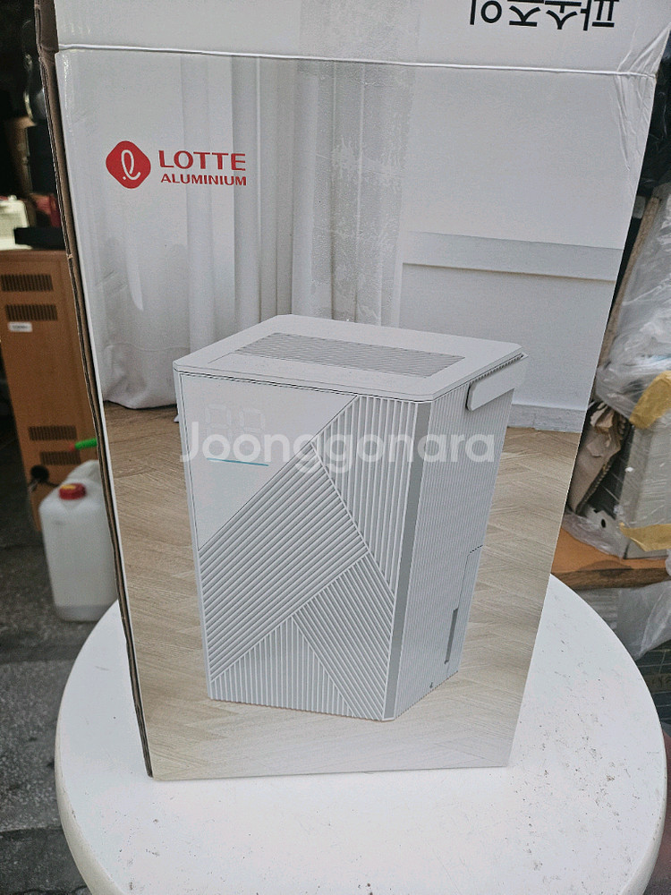 롯데 에코제트 제습기 최대제습능력12리터 2024년구입--6