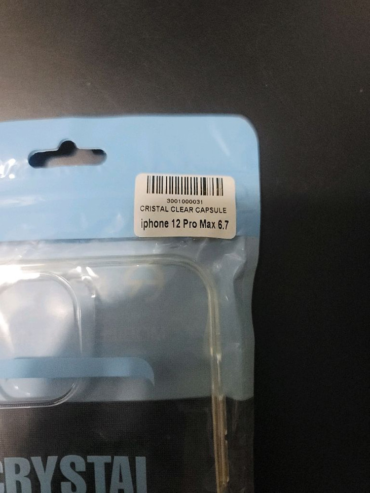 EDITOR 아이폰12 Pro Max 투명 케이스 이미지