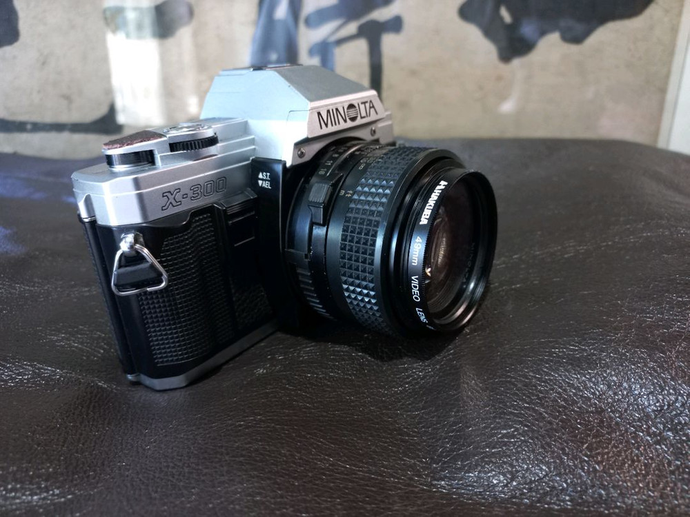 미놀타 X-300 필름카메라 필카 SLR 카메라--2