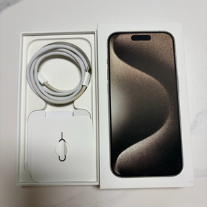 아이폰15프로 내추럴티타늄 256GB