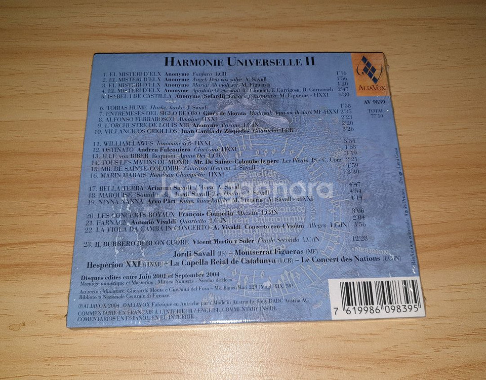 알리아 복스 베스트 2집 CD--1
