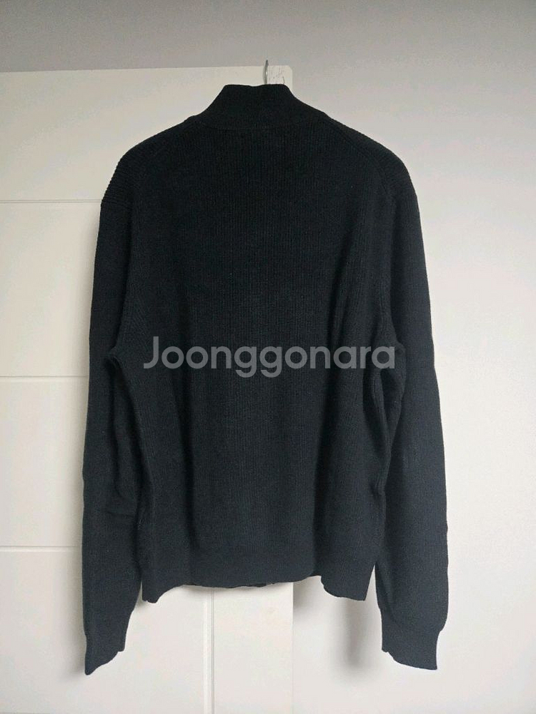 폴로 랄프로렌 풀집업 니트 스웨터 블랙 XL--1
