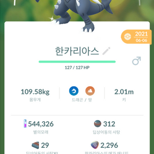이로치 한카리아스 팔아요