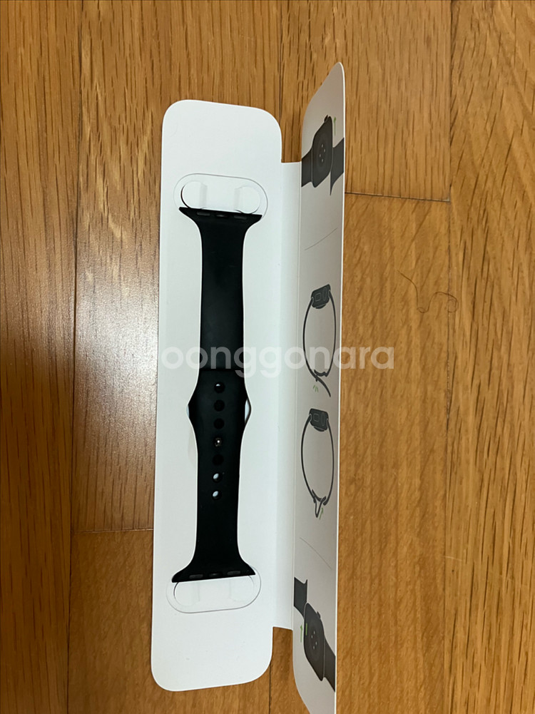 애플워치 에르메스 누아 스포츠밴드 40mm--0