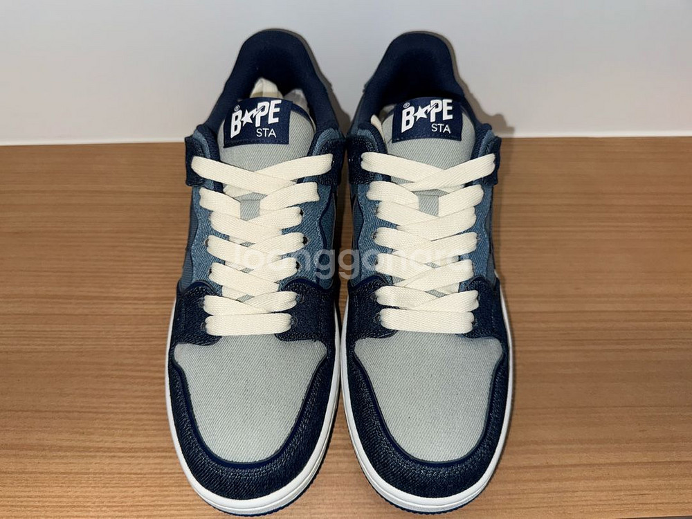 (새상품) 베이프 Bape SK8 스테이션 데님--1