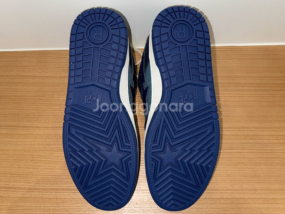 (새상품) 베이프 Bape SK8 스테이션 데님--3