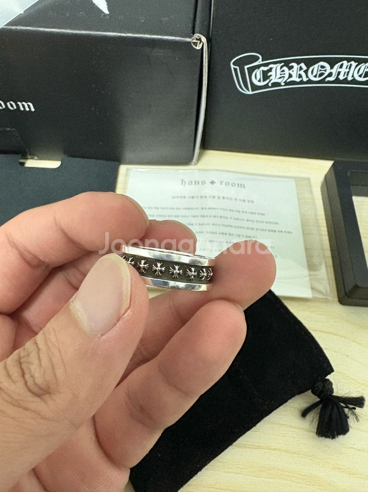 크롬하츠 미니플러스링 17호--2