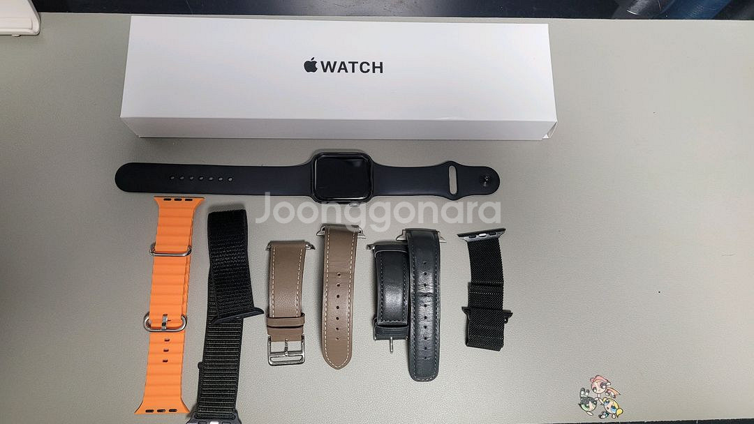 애플워치 SE1 44mm 스페이스그레이 gps--3