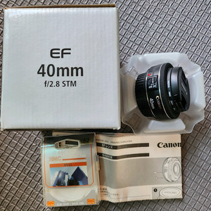 캐논 EF 40mm F2.8 STM 팬케익 렌즈