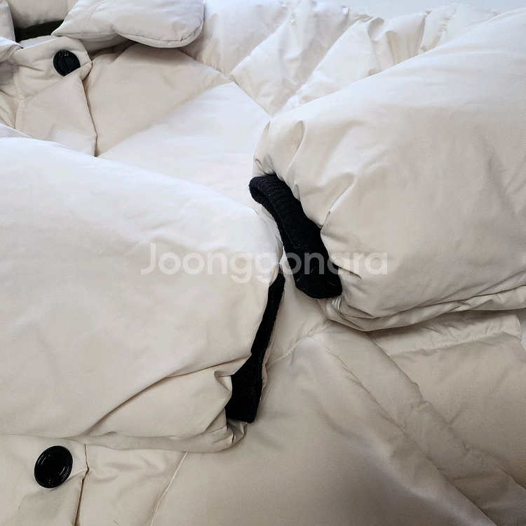 듀엘 구스패딩 66사이즈--5