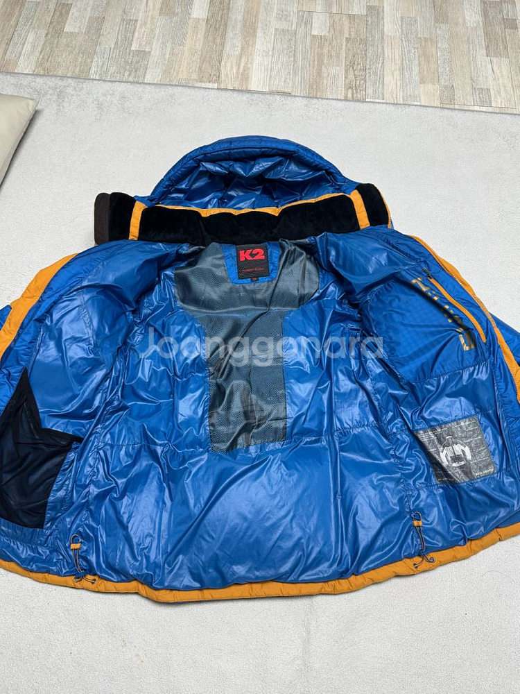 K2 대장급 방수 윈드스토퍼 800필 구스 다운 패딩--1