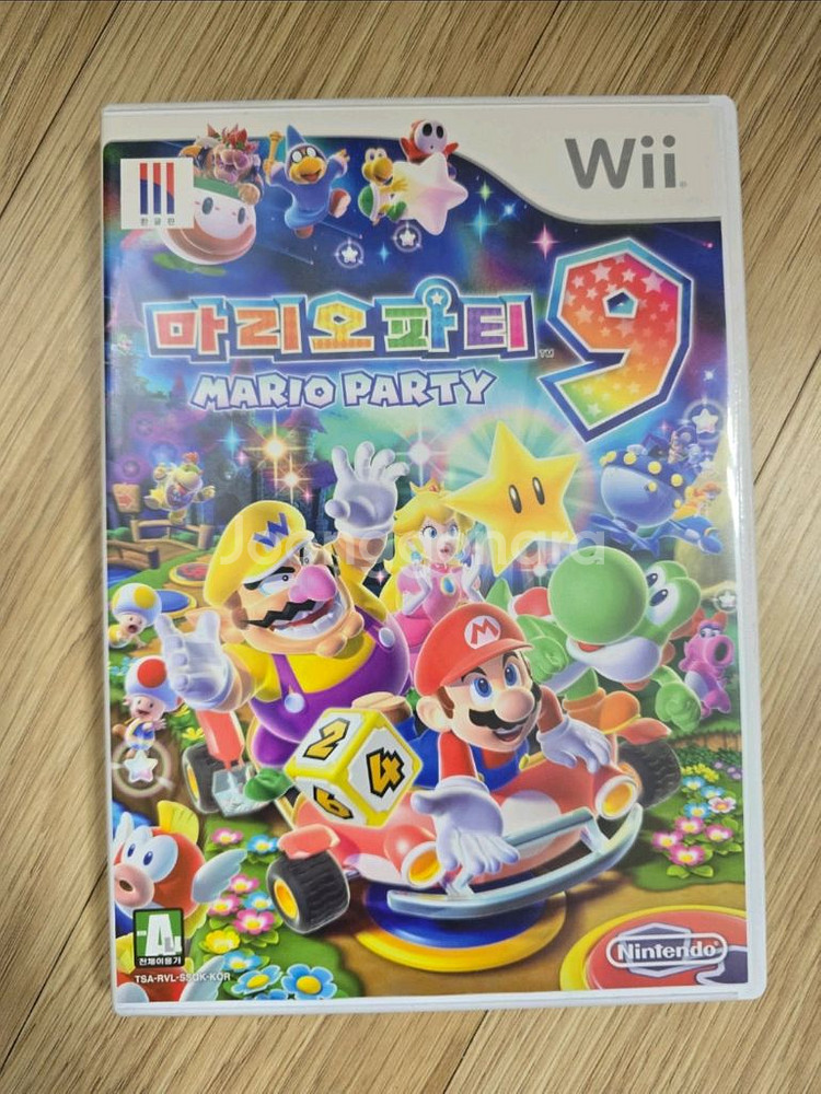 닌텐도위 wii 정품게임CD 마리오파티9 팔아요--0