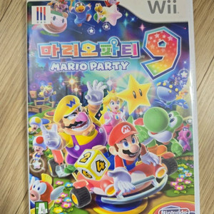 닌텐도위 wii 정품게임CD 마리오파티9 팔아요