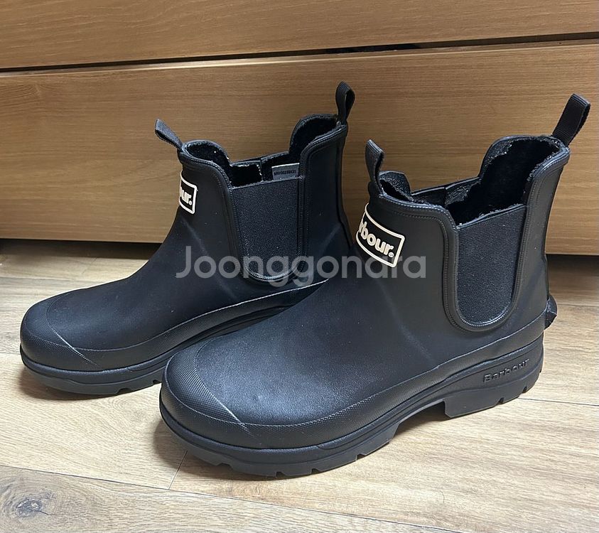 Barbour 바버 님버스 첼시 웰링턴 부츠 uk7--1