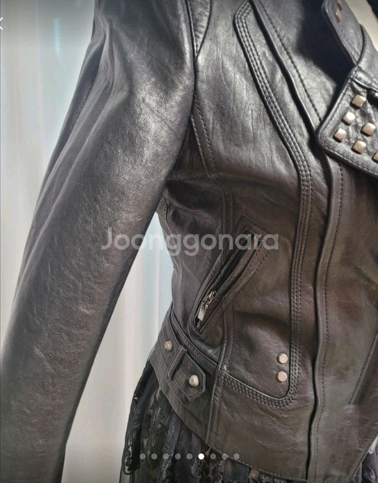 GGPX 라이더가죽쟈켓(사이즈M)--4