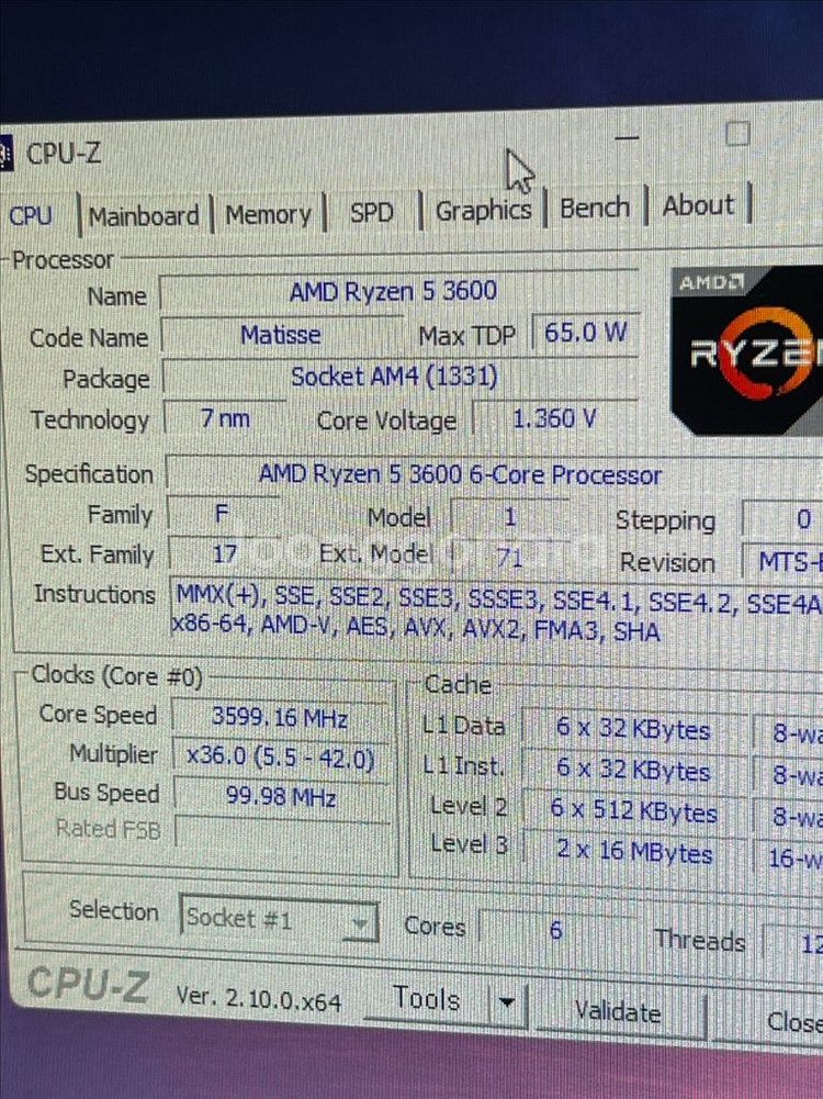 라이젠 3600 rtx2060super 본체 팝니다--2