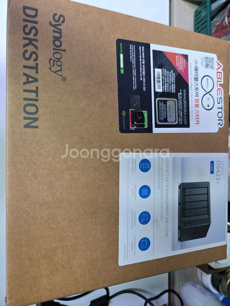 시놀로지 나스 DS 423+ 8gb램 포함--7