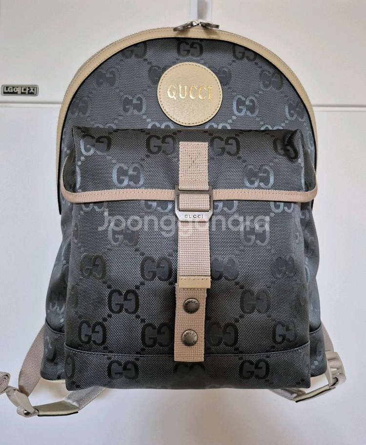 (정품새상품)구찌 오프더 그리드백팩 *신세계강남구입*--2