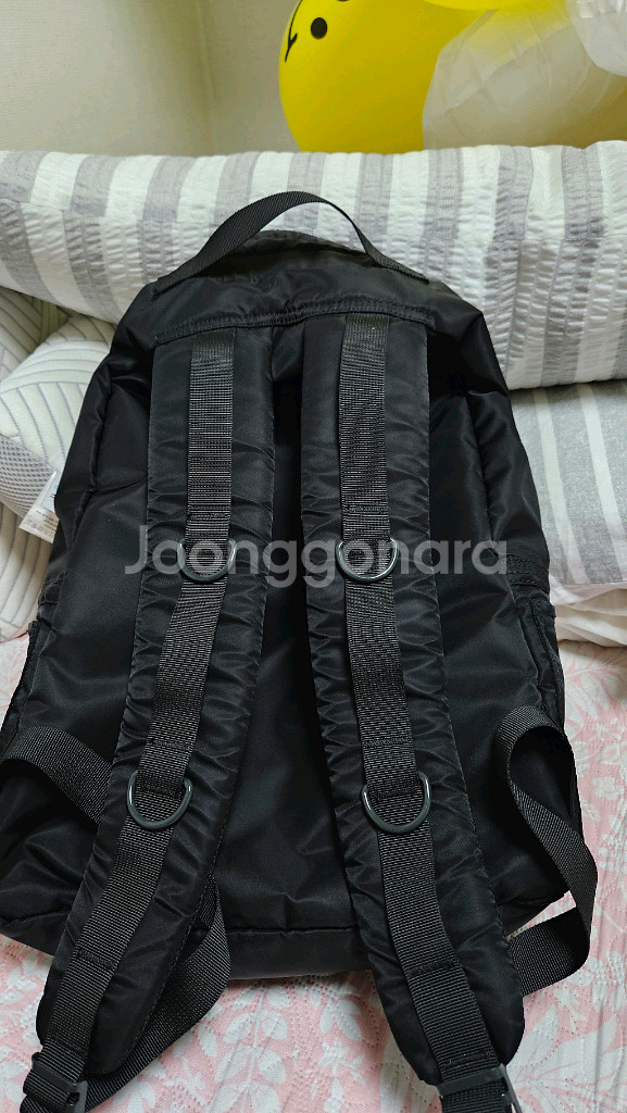 콩리 포터탱커 백팩 블랙 팝니다--1