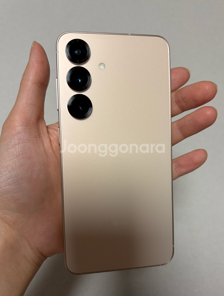 자급제 핑크골드 갤럭시 S25 512gb 판매합니다--0