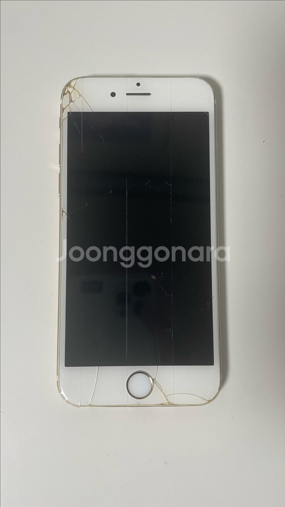 아이폰6 64기가 골드 부품용--0