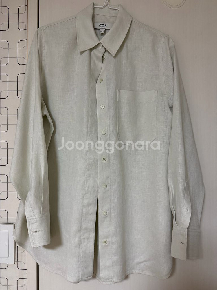 코스 cos 오버 린넨 셔츠--3