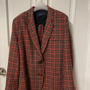 비아플레인 체크 자켓, 팬츠 셋업