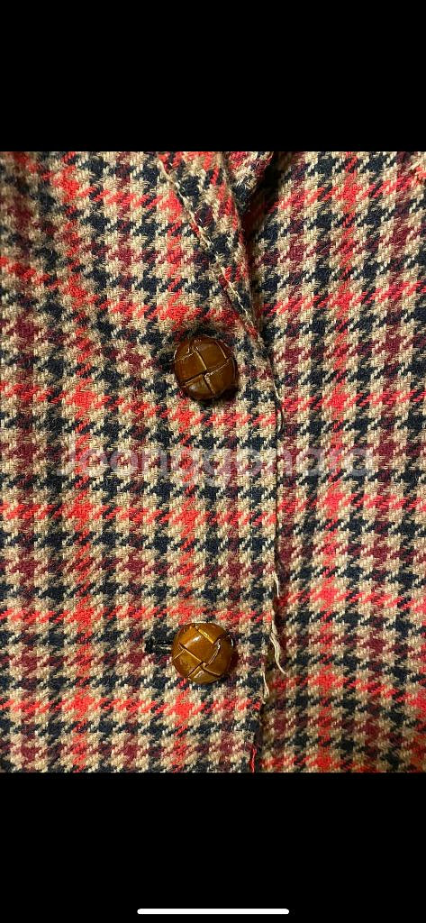 비아플레인 체크 자켓, 팬츠 셋업--1