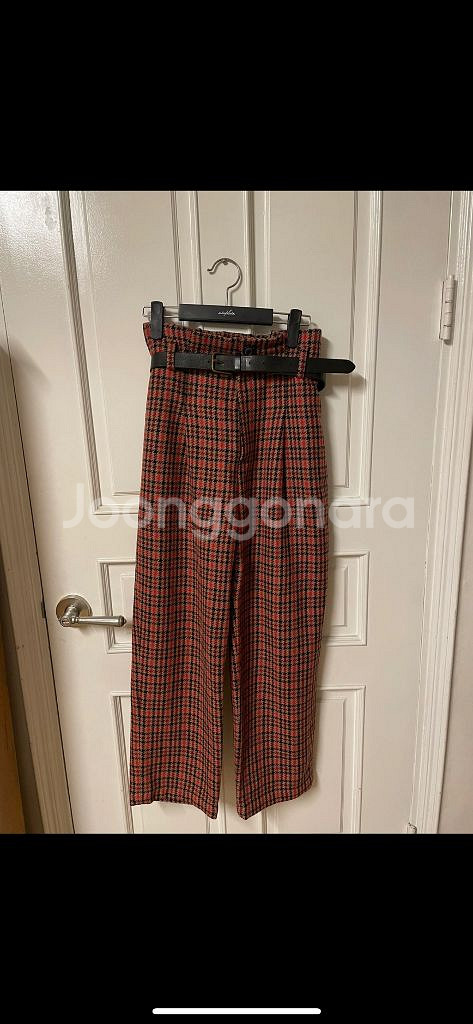 비아플레인 체크 자켓, 팬츠 셋업--3