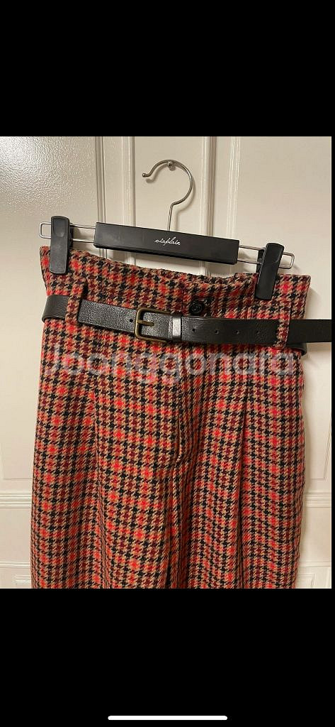 비아플레인 체크 자켓, 팬츠 셋업--5