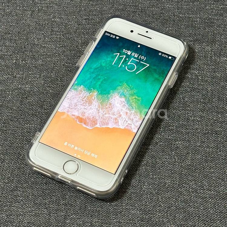 아이폰 se3 512gb 화이트 베젤 미국판 무음--8