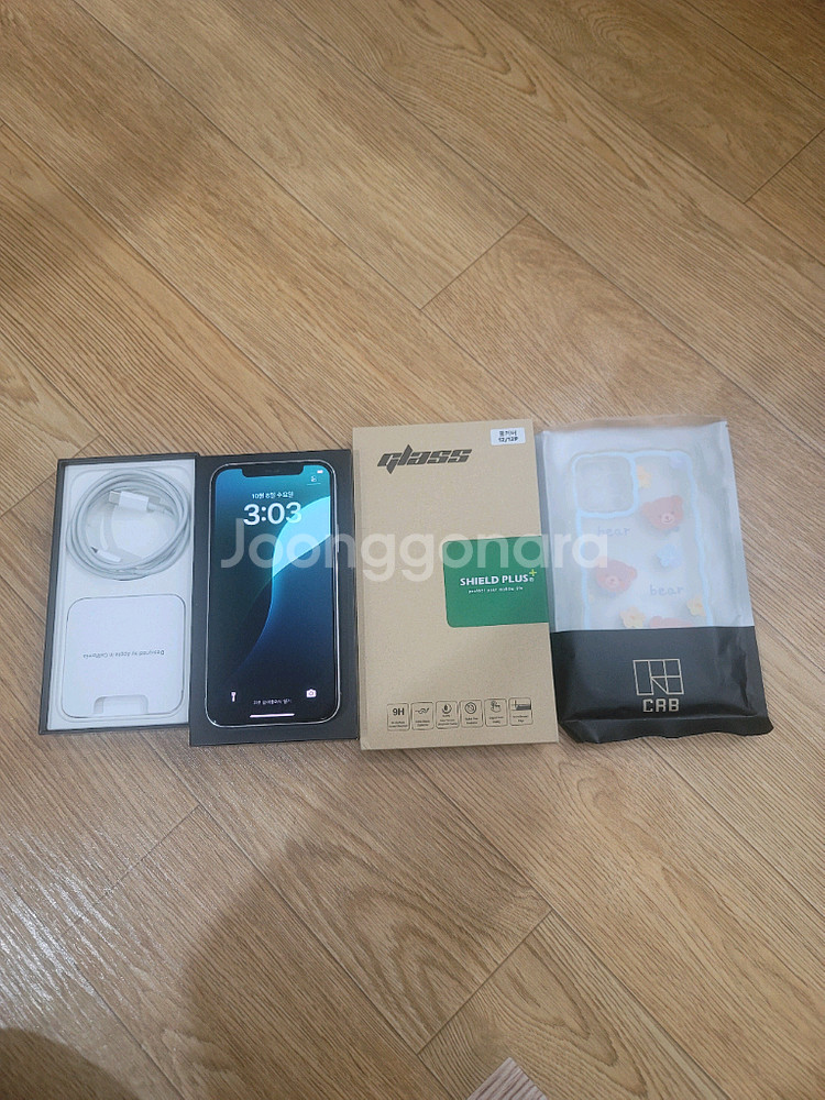 아이폰 12프로 256GB 실버--0