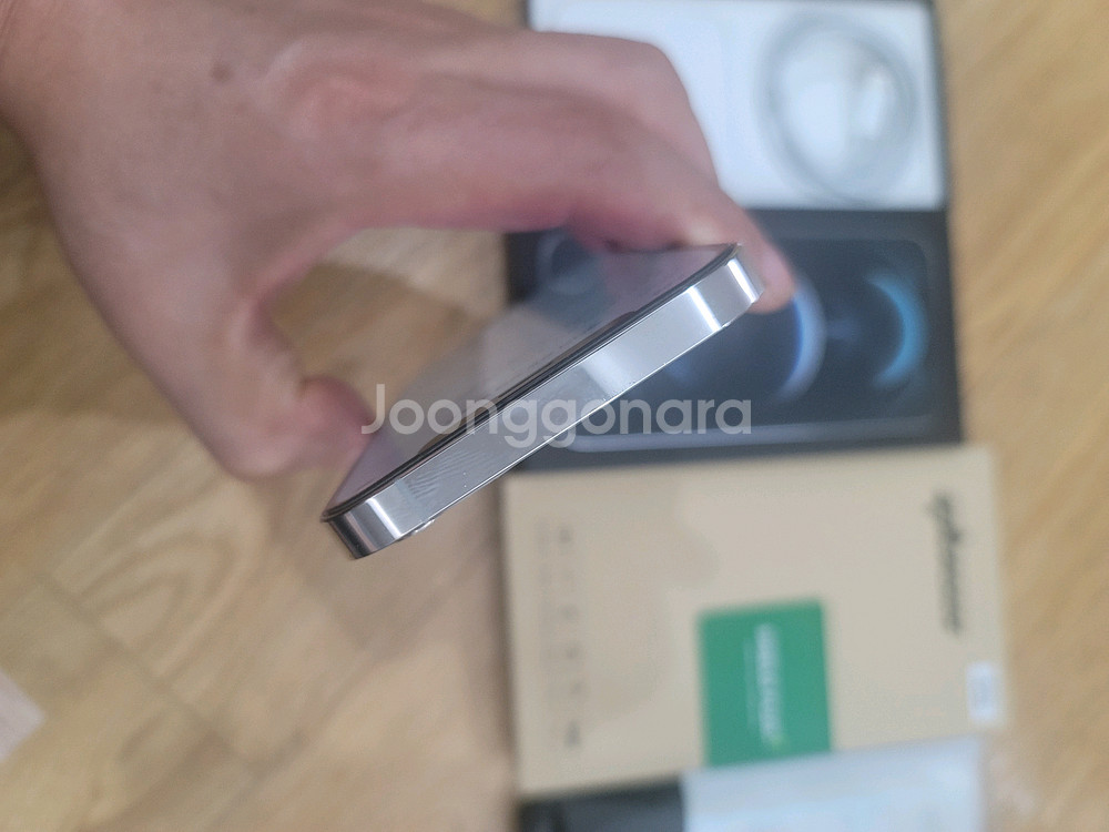 아이폰 12프로 256GB 실버--2