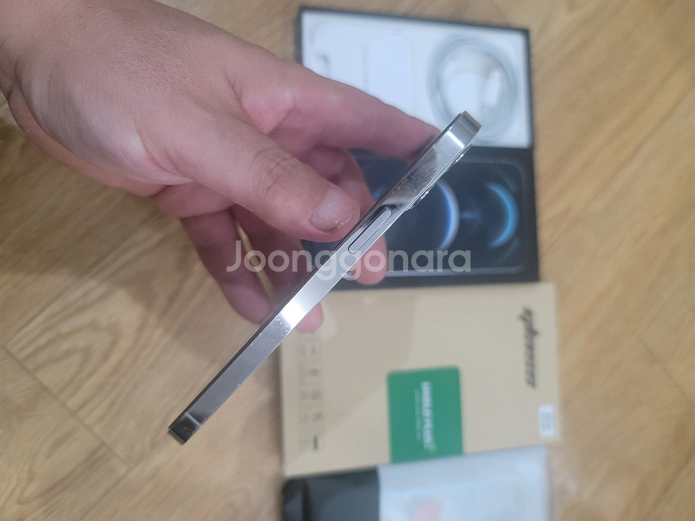 아이폰 12프로 256GB 실버--4