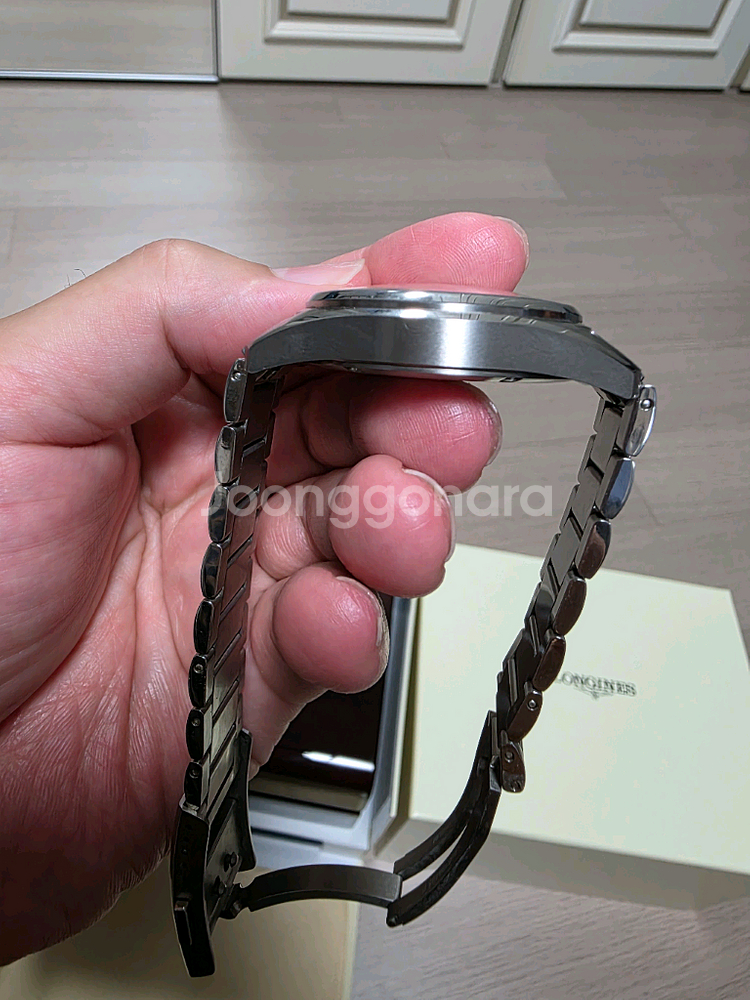 론진 스피릿 티타늄 40mm 판매합니다--5