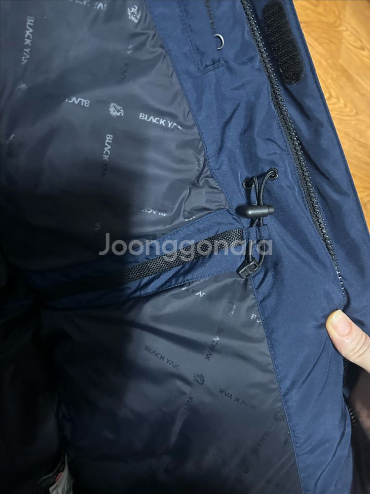 블랙야크 고어텍스 패딩 90 사용감없음--5