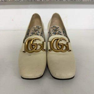 정품) 구찌 빅토아르 더블 G 펌프스 구두 37.5