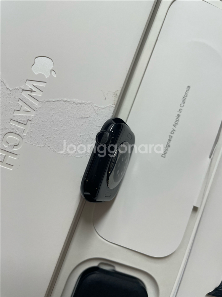 애플워치10 42mm 제트블랙 S급--4