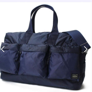 포터 투웨이 더플백 네이비