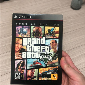 ps3 gta5스페셜에디션 스틸북