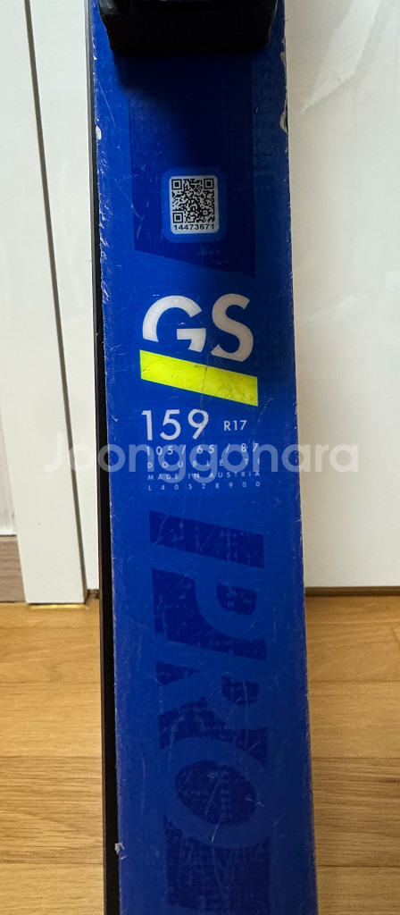 살로몬 주니어 대회전 스키 159cm--7