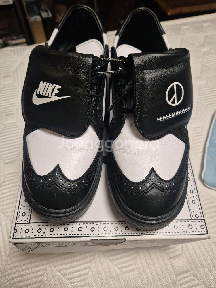 나이키 피스마이너스원 권도1 흰검 270--1