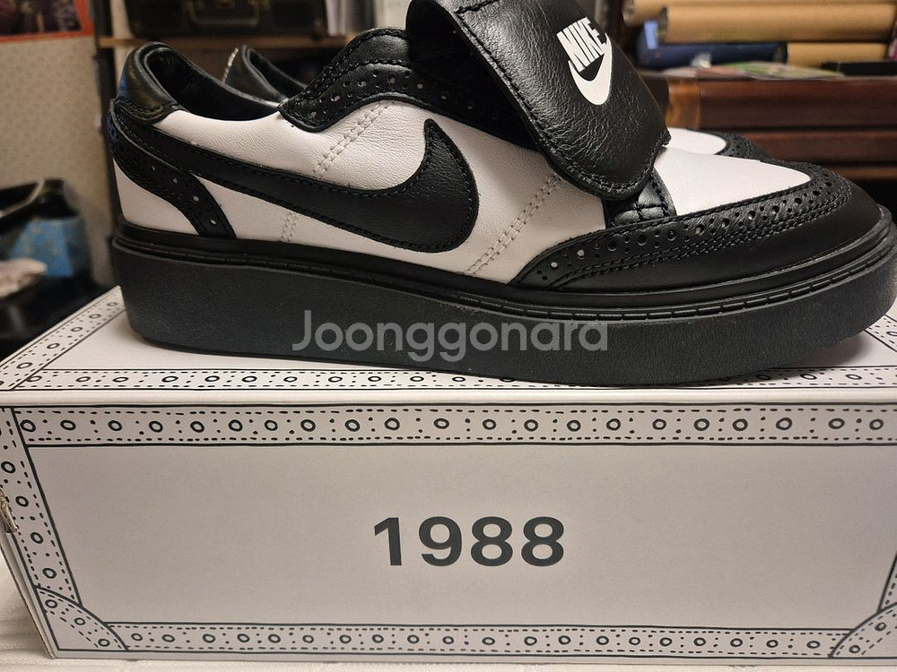 나이키 피스마이너스원 권도1 흰검 270--2