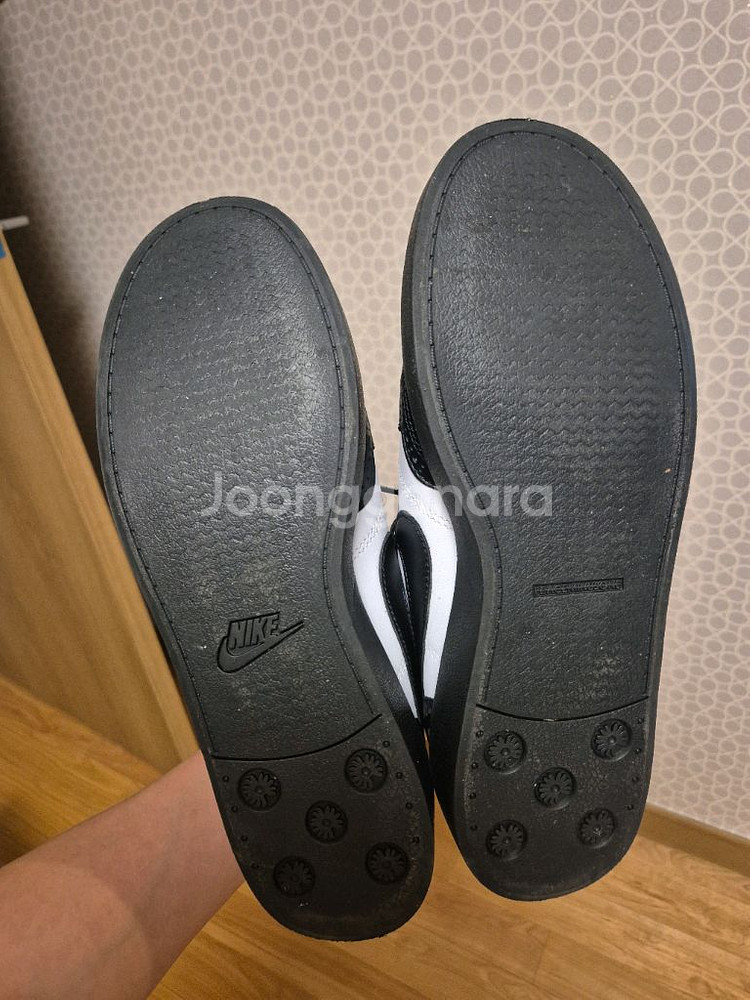 나이키 피스마이너스원 권도1 흰검 270--4