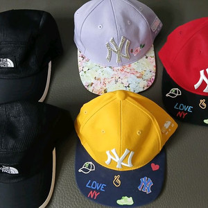 MLB/노스페이스 아동 모자
