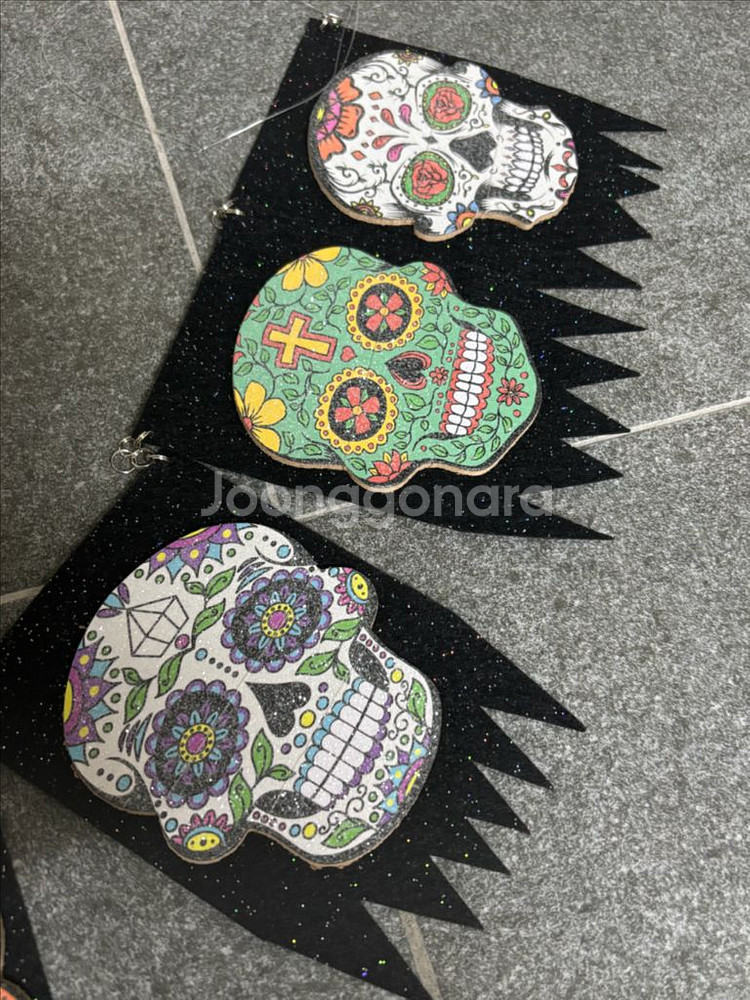 할로윈 장식 소품 - 가랜드--0